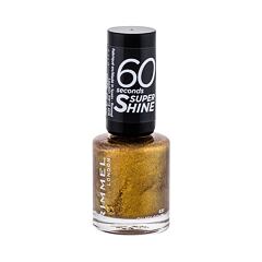 Lak za nohte Rimmel London 60 Seconds Super Shine 8 ml 831 Oh My Gold!