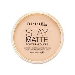 Puder v prahu Rimmel London Stay Matte 14 g 005 Silky Beige