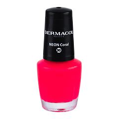 Lak za nohte Dermacol Neon 5 ml 30 Neon Coral