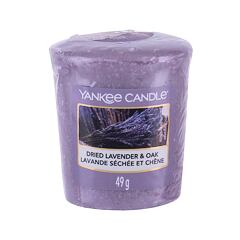 Dišeča svečka Yankee Candle Dried Lavender & Oak 49 g