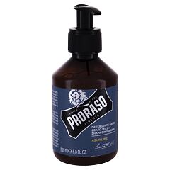 Šampon za brado PRORASO Azur Lime Beard Wash 200 ml Seti