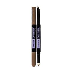 Svinčnik za obrvi Maybelline Express Brow Satin Duo 0,71 g Dark Brown