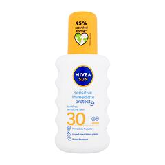 Zaščita pred soncem za telo Nivea Sun Sensitive Immediate Protect+ SPF30 200 ml