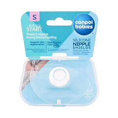 Prsne blazinice Canpol babies Easy Start Silicone Nipple Shields S 2 kos