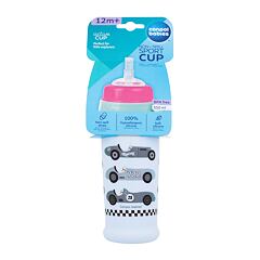 Skodelica Canpol babies Active Cup Non-Spill Sport Cup Cars Blue 350 ml