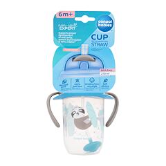 Skodelica Canpol babies Exotic Animals Non-Spill Expert Cup With Weighted Straw Grey 270 ml