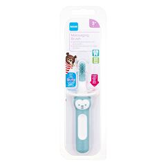 Zobna ščetka MAM Baby´s Brush Massaging Brush 3m+ Turquoise 1 kos