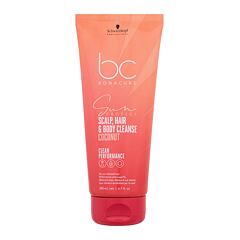 Šampon Schwarzkopf Professional BC Bonacure Sun Protect Scalp, Hair & Body Cleanse Coconut 200 ml