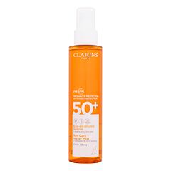 Zaščita pred soncem za telo Clarins Sun Care Water Mist SPF50+ 150 ml