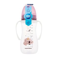 Otroška steklenička Canpol babies Sleepy Koala Easy Start Anti-Colic Bottle Pink 12m+ 300 ml