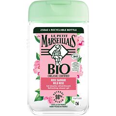 Gel za prhanje Le Petit Marseillais Bio Organic Certified Wild Rose Refreshing Shower Gel 250 ml