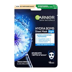 Maska za obraz Garnier Skin Naturals Hydra Bomb Night 1 kos