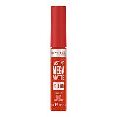 Šminka Rimmel London Lasting Mega Matte Liquid Lip Colour 7,4 ml Scarlet Flames