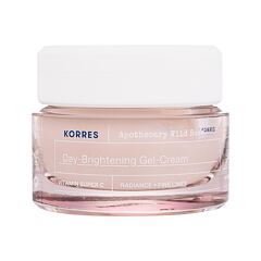 Dnevna krema za obraz Korres Apothecary Wild Rose Day-Brightening Gel-Cream 40 ml