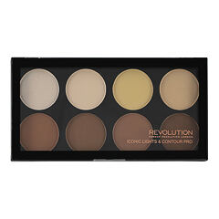 Osvetljevalec Makeup Revolution London Iconic Lights & Contour Pro 13 g