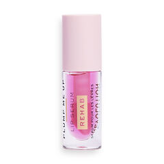 Olje za ustnice Makeup Revolution London Rehab Plump Me Up Lip Serum 4,6 ml Pink Glaze