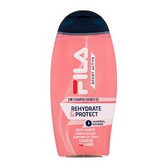 Gel za prhanje Fila Sport Active Rehydrate & Protect 2in1 Shampoo + Shower Gel 250 ml