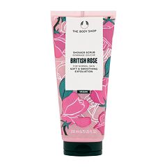 Piling za telo The Body Shop British Rose Shower Scrub 200 ml