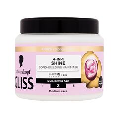 Maska za lase Schwarzkopf Gliss Shine 4-in-1 Hair Mask 400 ml