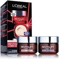 Dnevna krema za obraz L'Oréal Paris Revitalift Laser X3 Day Cream 50 ml Seti