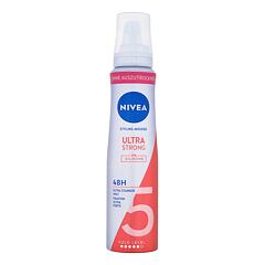 Oblikovanje pričeske Nivea Ultra Strong Styling Mousse 150 ml