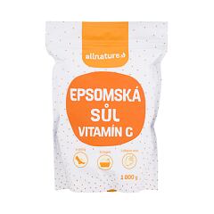 Kopalna sol Allnature Epsom Salt Vitamin C 1000 g