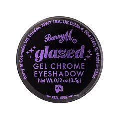 Senčilo za oči Barry M Glazed Gel Chrome Eyeshadow 3,5 g So Exclusive