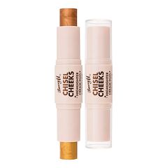 Osvetljevalec Barry M Chisel Cheeks Highlighter Cream Duo 6,3 g Gold/Bronze