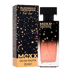 Toaletna voda Mexx Black & Gold Limited Edition 15 ml