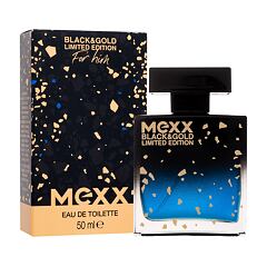 Toaletna voda Mexx Black & Gold Limited Edition 50 ml