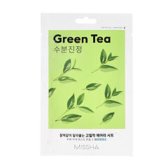 Maska za obraz Missha Airy Fit Sheet Mask Green Tea 19 g