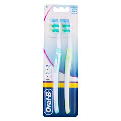 Zobna ščetka Oral-B 1-2-3 Classic Medium 2 kos