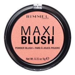 Rdečilo za obraz Rimmel London Maxi Blush 9 g 001 Third Base