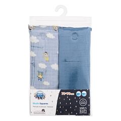 Plenice iz blaga Canpol babies Bonjour Paris Muslin Squares Diapers Blue 2 kos