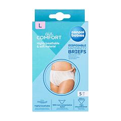 Poporodne hlačke Canpol babies Air Comfort Disposable Maternity Briefs L 5 kos