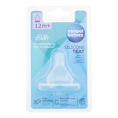 Cucelj Canpol babies Easy Start Silicone Teat Fast 12m+ 1 kos