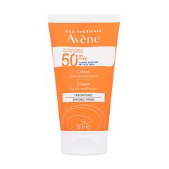 Zaščita pred soncem za obraz Avene Sun Cream Invisible Finish SPF50+ 50 ml