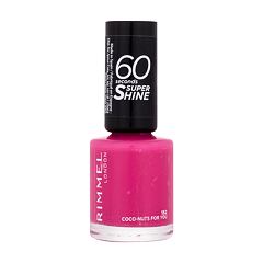 Lak za nohte Rimmel London 60 Seconds Super Shine 8 ml 152 Coco-Nuts For You