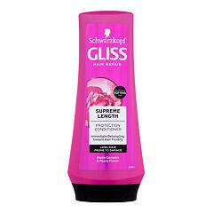 Balzam za lase Schwarzkopf Gliss Supreme Length Protection Conditioner 200 ml