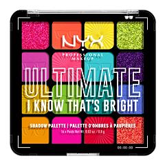 Senčilo za oči NYX Professional Makeup Ultimate I Know That´s Bright 12,8 g