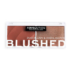 Paletka za konturing Revolution Relove Colour Play Blushed Duo Blush & Highlighter 5,8 g Baby