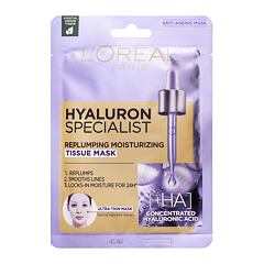 Maska za obraz L'Oréal Paris Hyaluron Specialist Replumping Moisturizing 1 kos