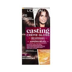 Barva za lase L'Oréal Paris Casting Creme Gloss 48 ml 415 Iced Chestnut