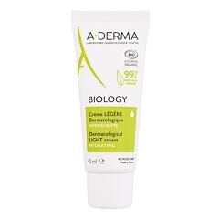 Dnevna krema za obraz A-Derma Biology Dermatological Light Cream 40 ml