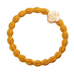 Elastika za lase By Eloise London Metallic Gold Quatrefoil 1 kos Turmeric Yellow
