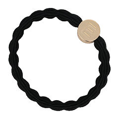 Elastika za lase By Eloise London Letter Charms Gold 1 kos H Black