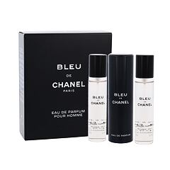 Parfumska voda Chanel Bleu de Chanel "zasuči in razprši" 3x20 ml