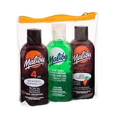 Zaščita pred soncem za telo Malibu Bronzing Tanning Oil SPF4 100 ml Seti