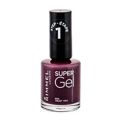 Lak za nohte Rimmel London Super Gel STEP1 12 ml 054 Trust You