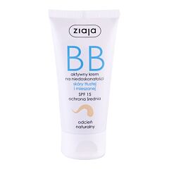 BB krema Ziaja BB Cream Oily and Mixed Skin SPF15 50 ml Natural